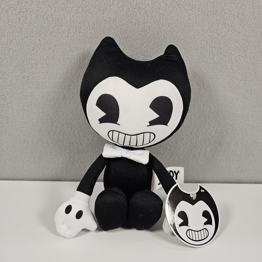 JAKKS Pacific Bendy and the Ink Machine Plush 9" Real World Basic Toy NWT *Read